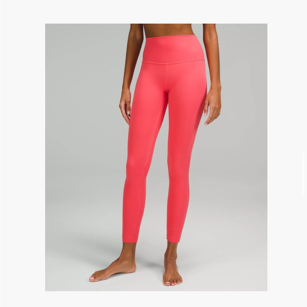 Lululemon Pink High-Waisted Leggings for Activewear